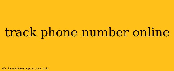 track phone number online