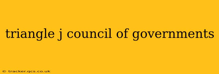 triangle j council of governments
