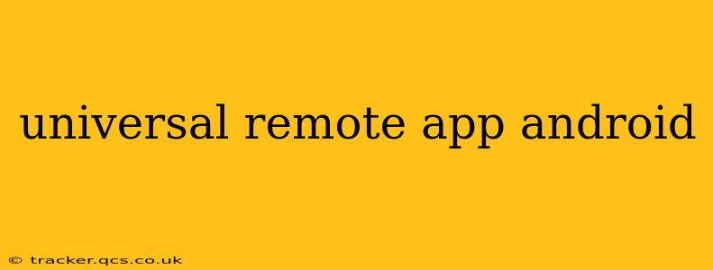 universal remote app android