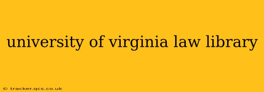 university of virginia law library