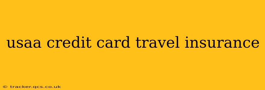 usaa credit card travel insurance