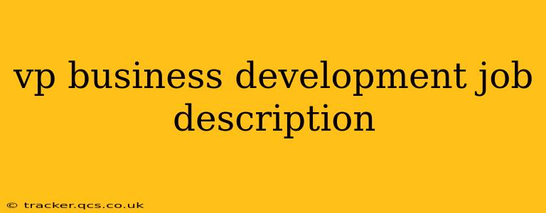 vp business development job description