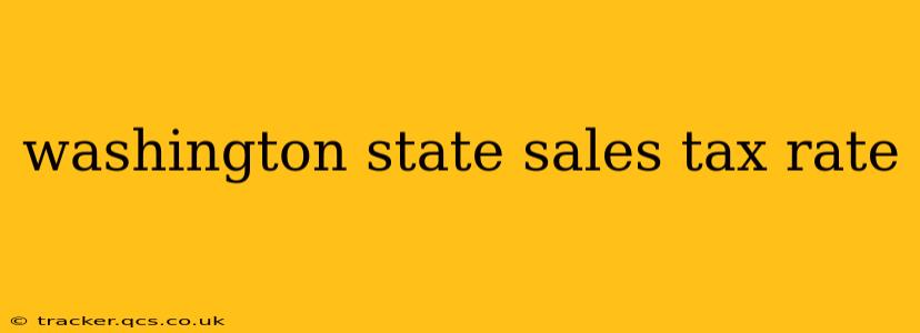 washington state sales tax rate