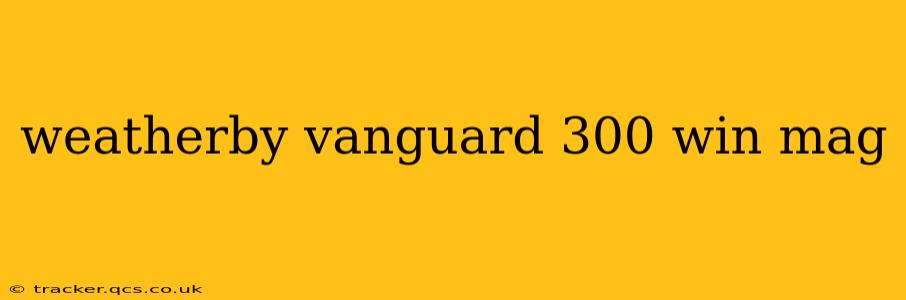 weatherby vanguard 300 win mag