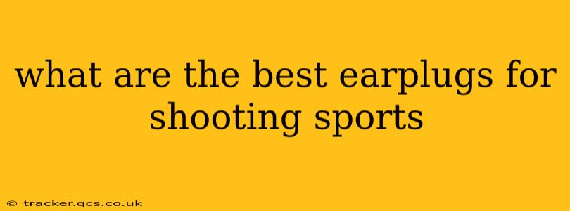 what are the best earplugs for shooting sports