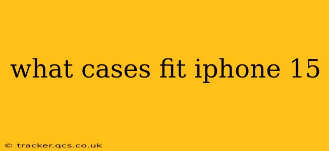 what cases fit iphone 15