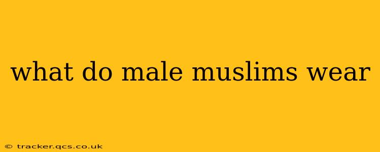 what do male muslims wear