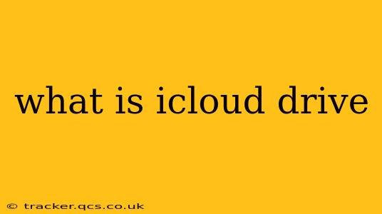 what is icloud drive