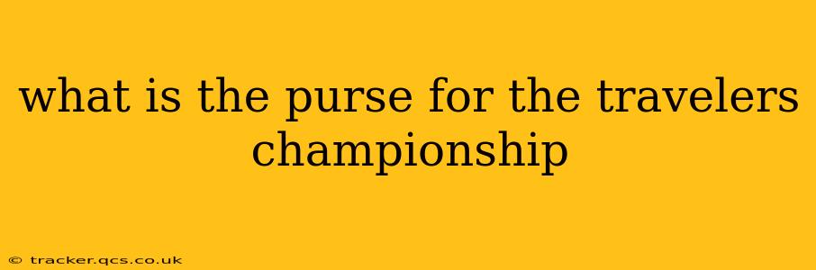 what is the purse for the travelers championship