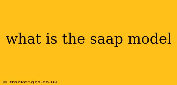 what is the saap model