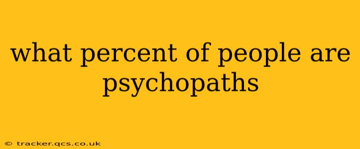 what percent of people are psychopaths