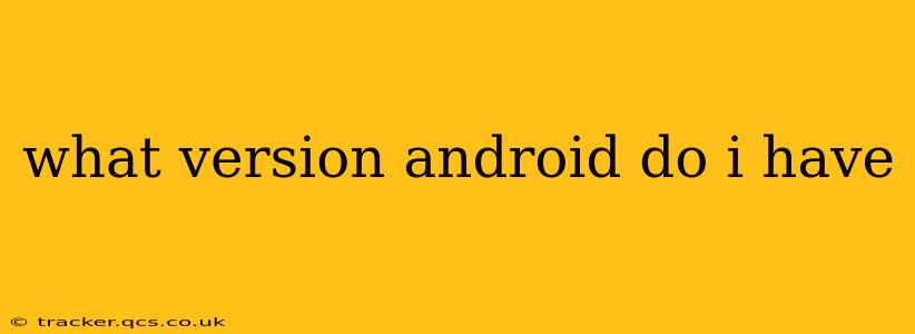 what version android do i have
