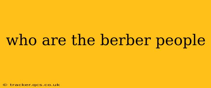 who are the berber people