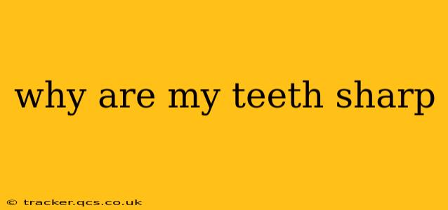 why are my teeth sharp