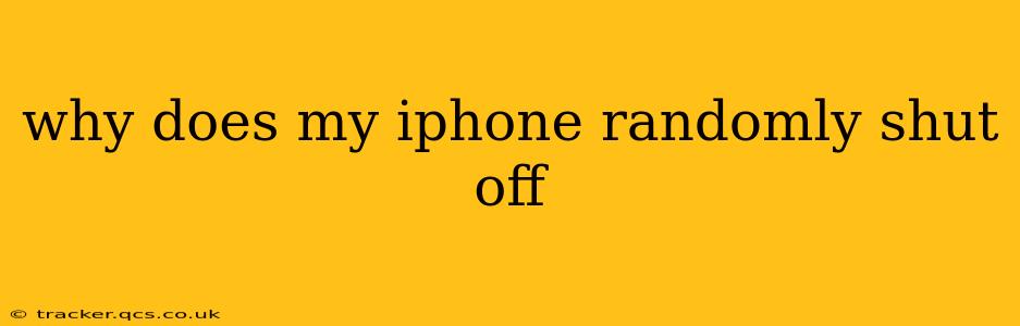 why does my iphone randomly shut off