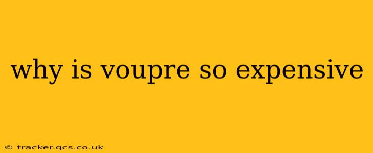 why is voupre so expensive