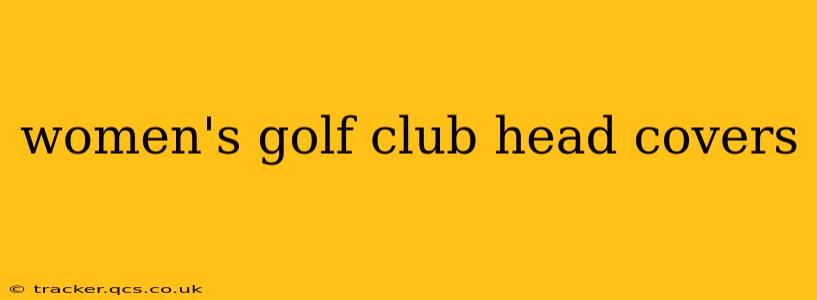 women's golf club head covers