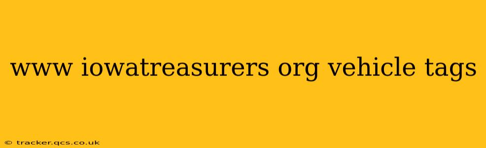www iowatreasurers org vehicle tags