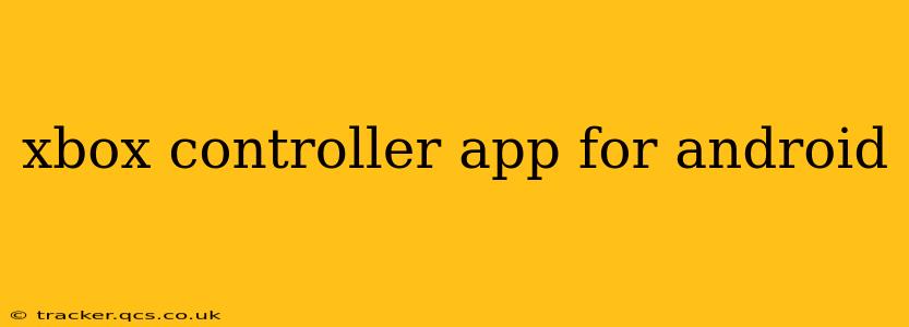 xbox controller app for android