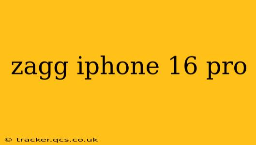 zagg iphone 16 pro
